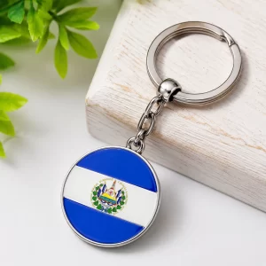 Llavero Bandera de El Salvador